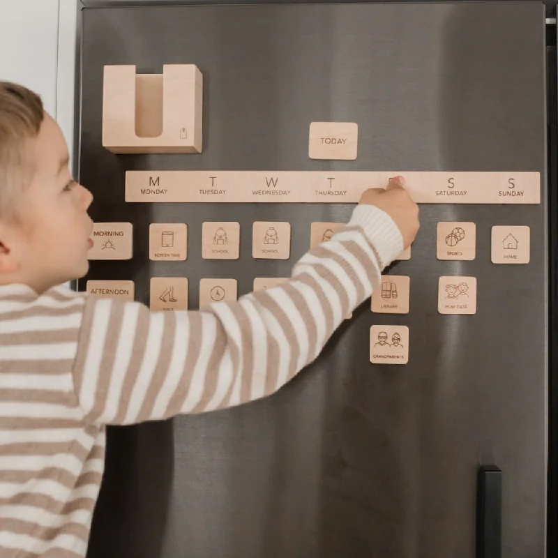 Wooden play post offices for postal role - play​ Second Scout Fridge Kit
