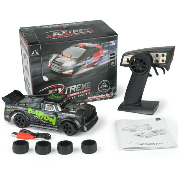 RC cars with off - road capabilities for rough terrains​ SG 1/24 Baron 4WD On Road Micro RC Car RTR