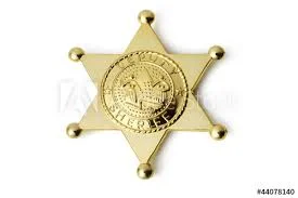 Wooden play submarines for underwater adventures​ Sheriff's Badge - Plan Toys