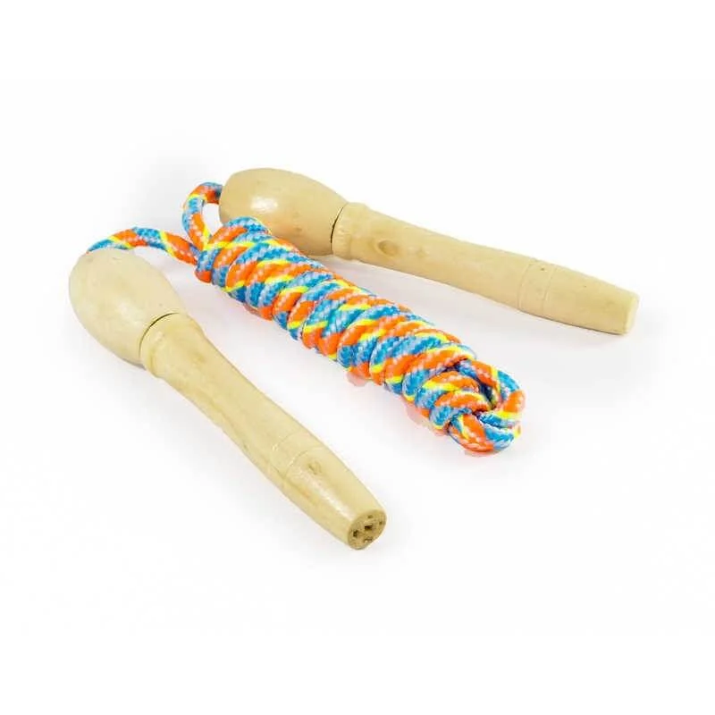Wooden texture toys for sensory development​ Skipping Rope