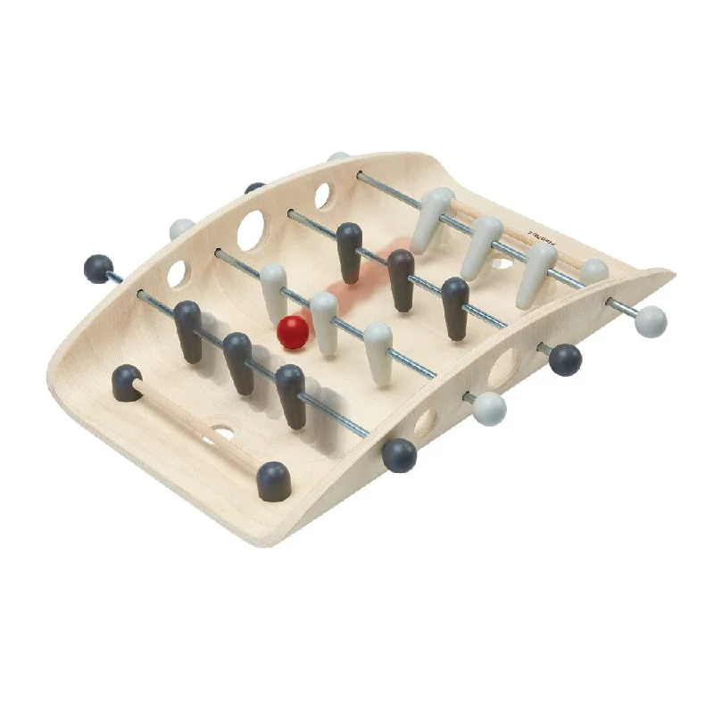 Wooden wind - up toys for mechanical play​ Soccer Toy - Plan Soccer Toys