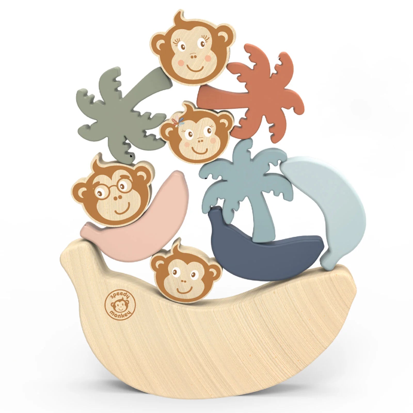 Wooden musical boxes for soothing melodies​ Speedy Monkey - Balance Game See Saw Puzzle