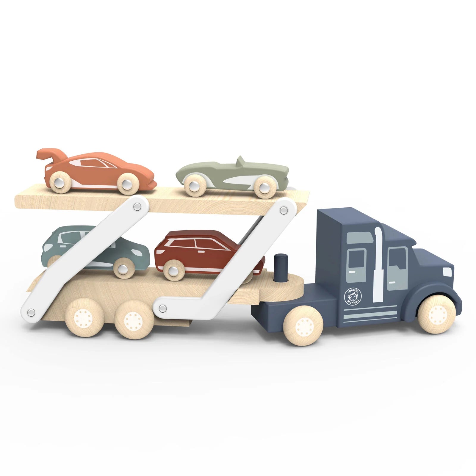 Wooden treehouses for outdoor adventures​ Speedy Monkey - Car Transporter