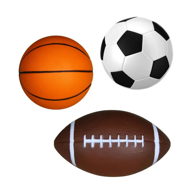 Wooden play kitchens for cooking pretend​ Sports 3 Pack Balls