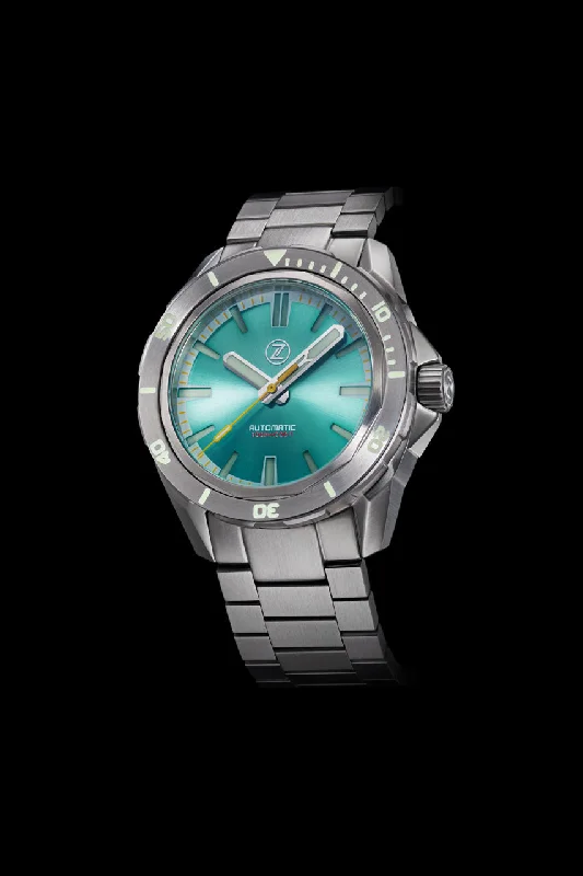 Construction - site model toys with workers and equipment​ Swordfish 300m Diver Seiko NH35 Aquamarine