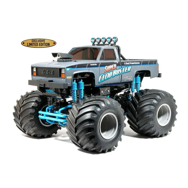 Sailboats for leisurely sailing on lakes and seas​ TAM92437 1/10 Super Clod Buster 4WD Truck Kit Gray (LTD ED)