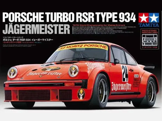 Streetcars for local transportation in some cities​ Tamiya 1/24 Porsche Turbo Rsr Type 934 Jagermeister