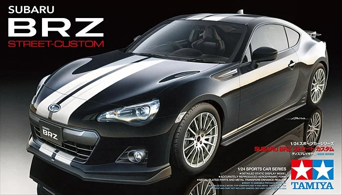 Diesel - powered trains for reliable transportation​ Tamiya 1/24 Subaru Brz Street Custom