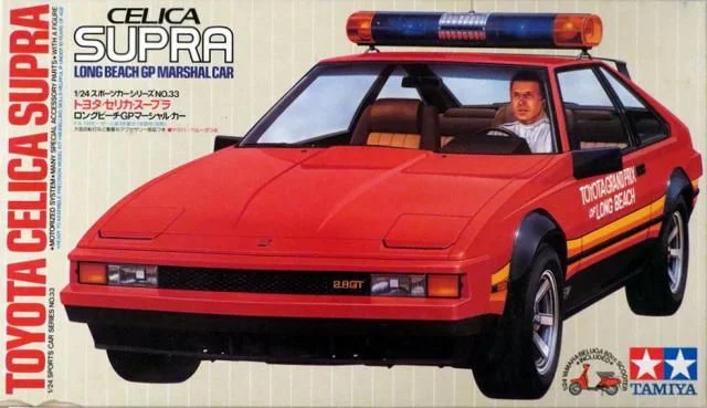 Train platforms for passenger boarding and alighting​ Tamiya 1/24 Toyota Celica Supra Grand Prix Marshal