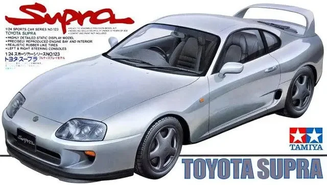 Railroad crossings with safety features​ Tamiya 1/24 Toyota Supra
