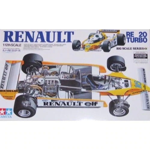 Model train control systems for smooth operation​ Tamiya 12033 1/12 Renault RE-20 Turbo with Photo-Etched Parts