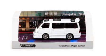 Steam trains for heritage and tourist attractions​ Tarmac 1/64 Custom White Toyota Hiace
