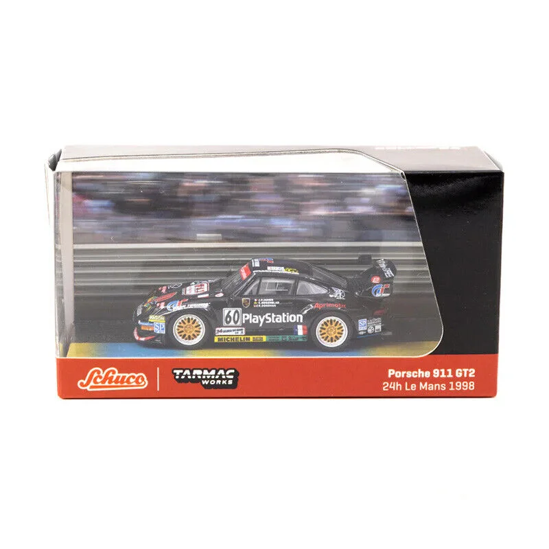 Folding bikes for easy storage and portability​ Tarmac 1/64 Porsche 911 GT2 - 24h Le Mans 1998 #60