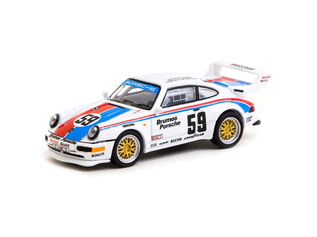 High - speed trains for long - distance travel​ Tarmac 1/64 Porsche 911 Turbo S LM GT - 12H Sebring 1993 #59