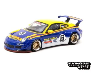 RC cars with high - speed motors for thrill - seeking​ Tarmac 1/64 RWB 997 Fuel Fest Tokyo 2023