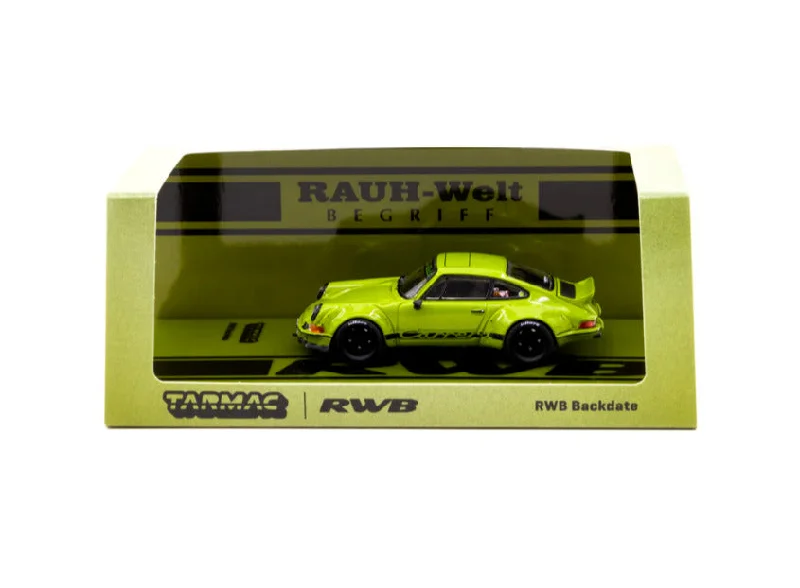 Cruise ships for long - distance vacation voyages​ Tarmac 1/64 RWB Backdate - Olive Green Diecast Model