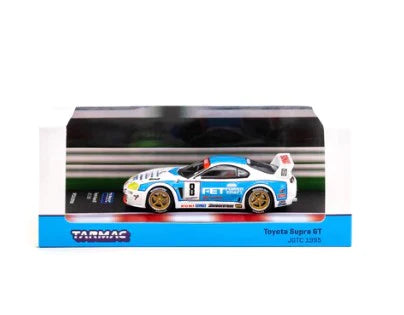 Diesel - powered trains for reliable transportation​ Tarmac 1/64 Toyota Supra GT JGTC 1995 - N Nagasaka / K Misaki