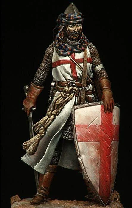 Castle - defense model toys for strategic play​ Templar Knight