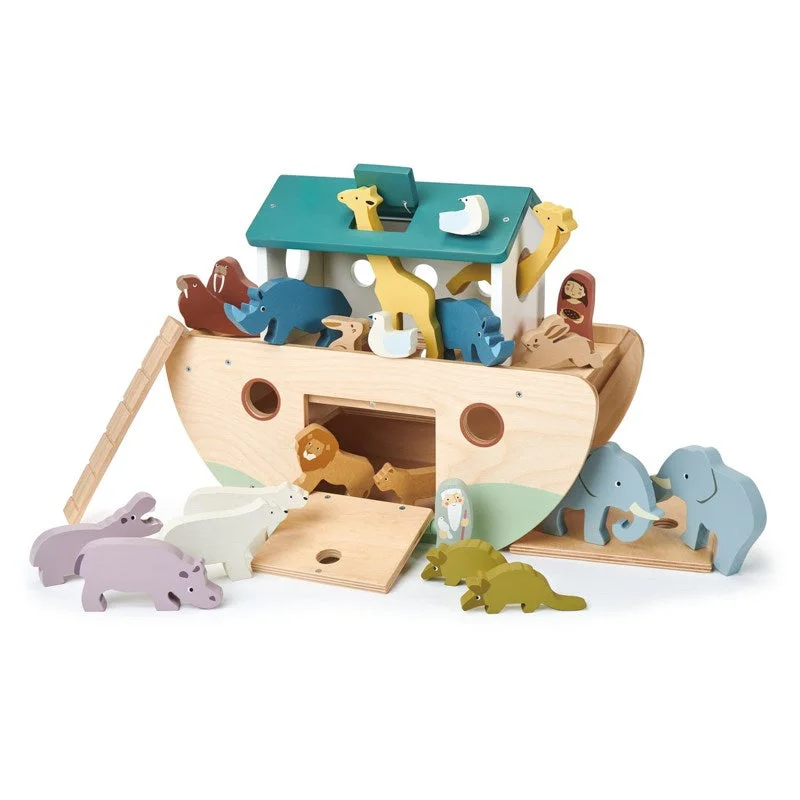 Wooden play helicopters for air travel play​ Tender Leaf - Noah's Grand Ark