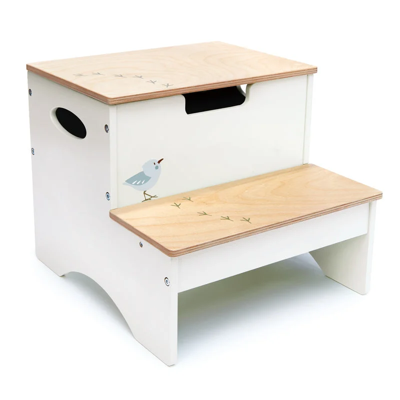 Wooden gardening toys for outdoor learning​ Tender Leaf Wooden Forest Steps
