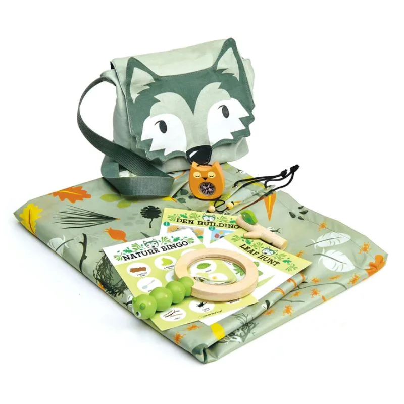 Wooden activity centers for baby development​ Forest Trail Kit