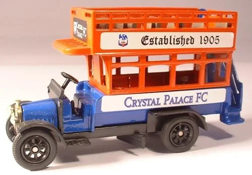 Double - decker buses for urban tourism​ Oxford Diecast Crystal Palace - 1:76 Scale