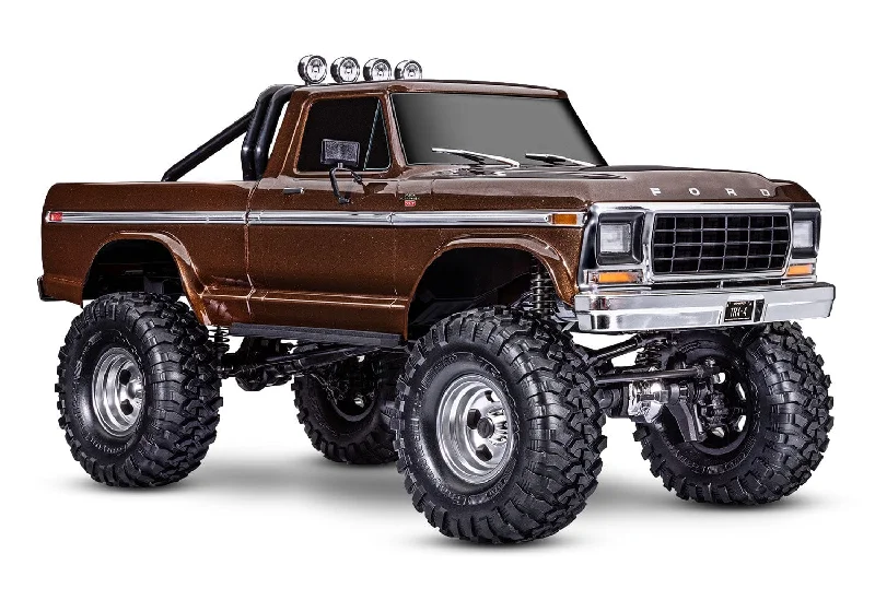ATVs (All - Terrain Vehicles) for off - road recreation​ TRA92046-4BROWN Traxxas TRX-4 Ford F-150 Ranger XLT High Trail Edition - Brown YOU will need this part #TRA2992   to run this truck
