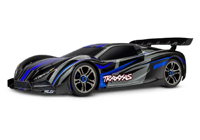 Model train sets with realistic features​ Traxxas XO-1 1/7 RTR Electric 4WD On-Road Sedan - Blue [64077-3]