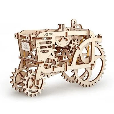 Wooden spinning tops for kinetic fun​ UGears Tractor - 3D Wooden Puzzle