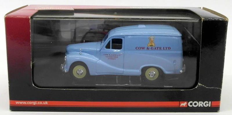 Hybrid cars combining fuel and electric power for efficiency​ Vanguards 1/43 Scale Model Car VA00319 - Austin A40 Van - Cow & Gate