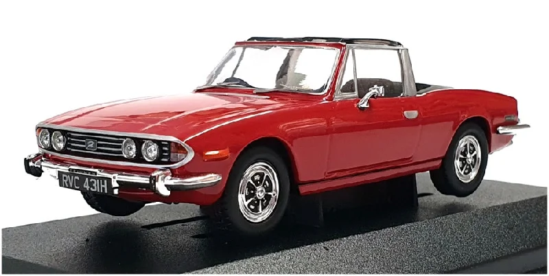 Railroad maintenance equipment for track upkeep​ Vanguards 1/43 Scale VA10113 - Triumph Stag Mk1 (LD10) - Signal Red