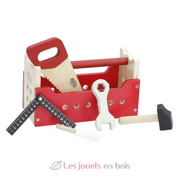 Wooden play skateboards for extreme sports play​ Vilac 2127 Reversible tool box
