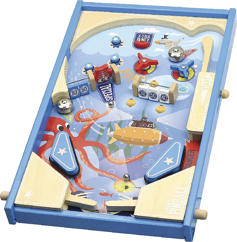 Wooden treehouses for outdoor adventures​ Vilac 2371 Under the sea wooden pinball