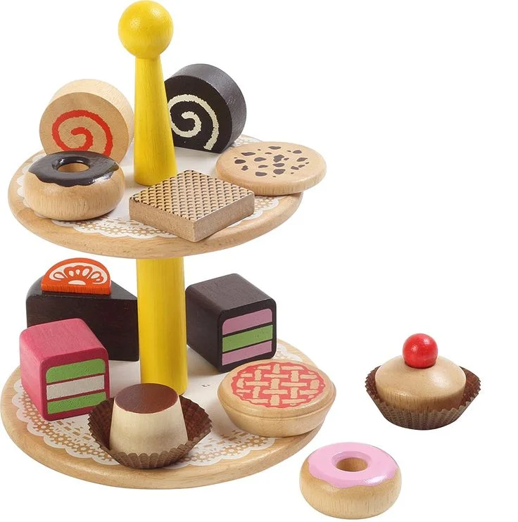 Wooden marionette puppets for performing arts​ Voila 033E Pastries