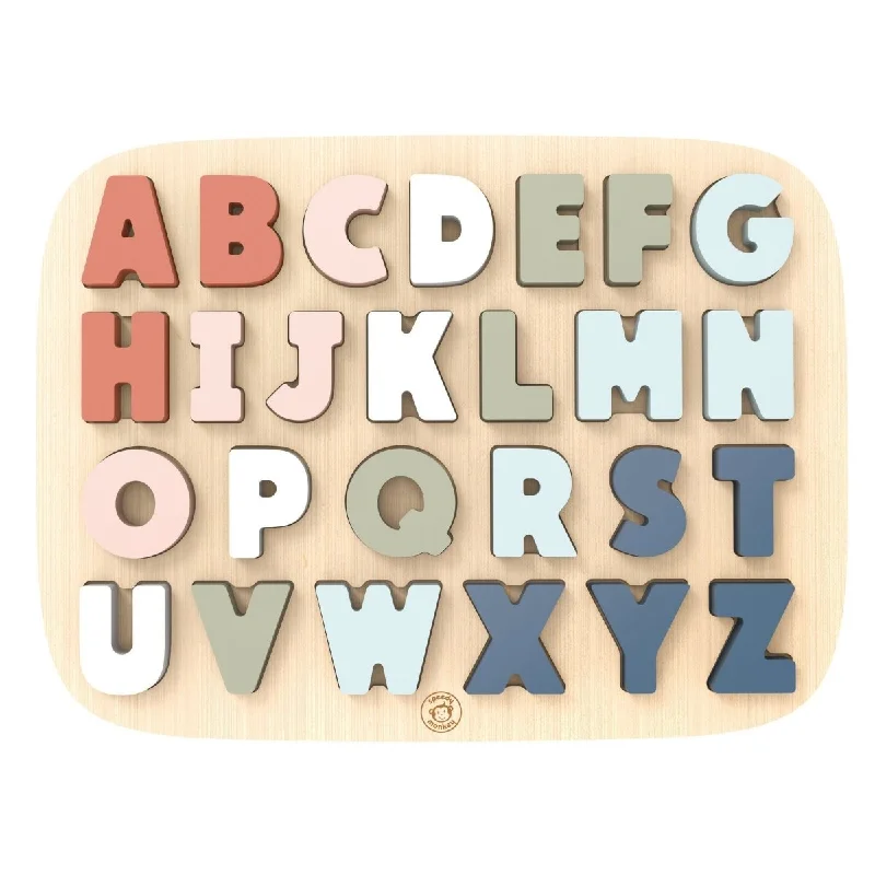 Wooden battery - operated toys for added functionality​ Wooden Alphabet Puzzle | Speedy Monkey