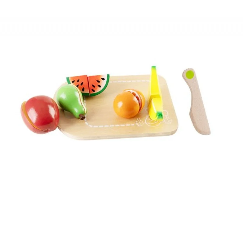 Wooden learning towers for safe exploration​ Wooden Cutting Fruit