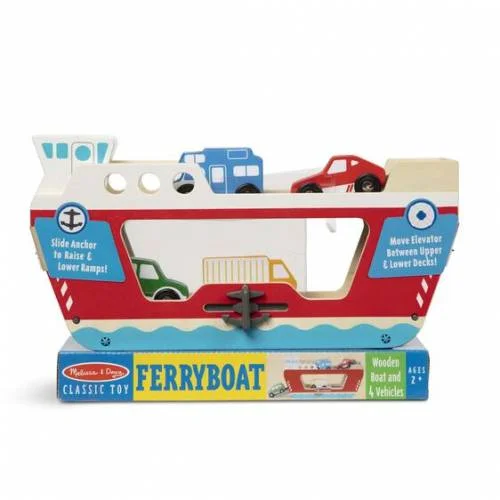 Wooden tambourines for musical accompaniment​ Wooden Ferryboat Melissa and Doug