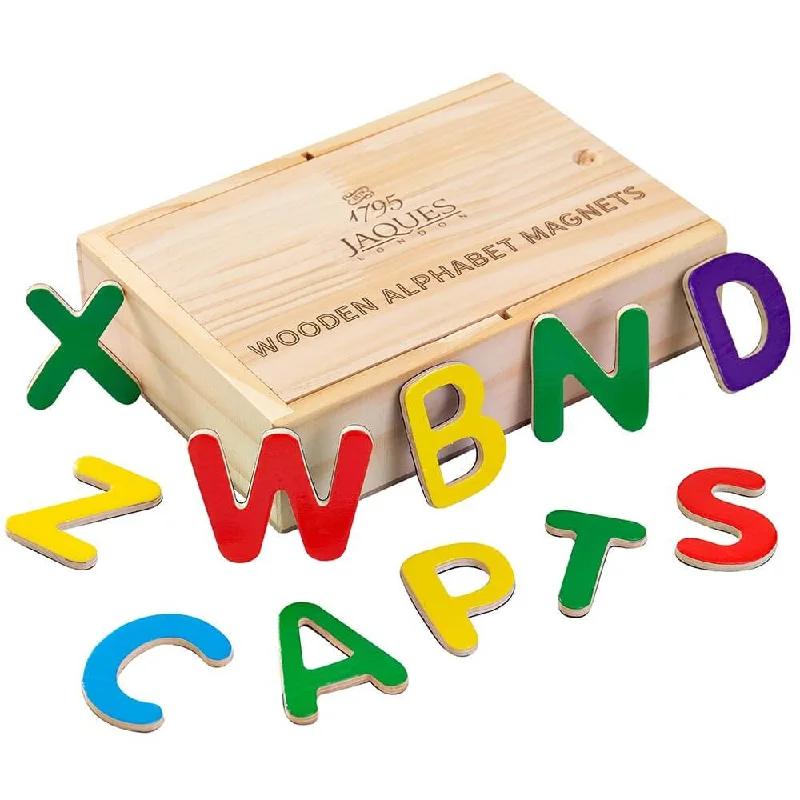 Wooden horns for pretend play​ Wooden Alphabet Set - Magnetic Letters