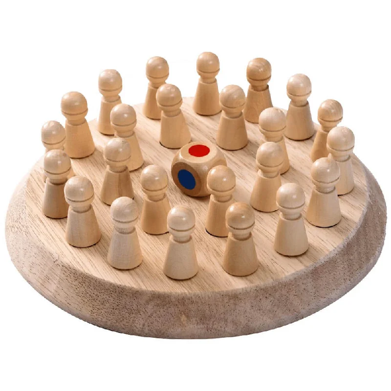 Wooden toy trucks for transportation play​ Wooden Memory Game