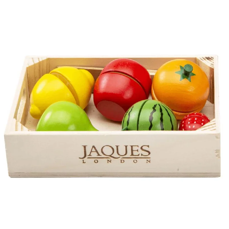 Wooden slide toys for backyard fun​ Wooden Fruit - Play Food Set