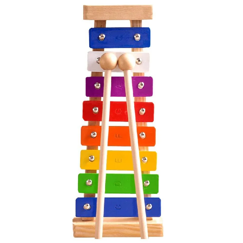 Wooden sensory toys for tactile exploration​ Wooden Xylophone - Music Toy