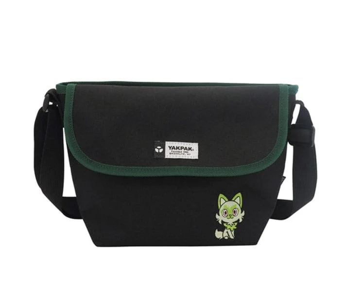Video games with cosplay events​ Yakpak X Pokemon Sprigatito Messenger Bag