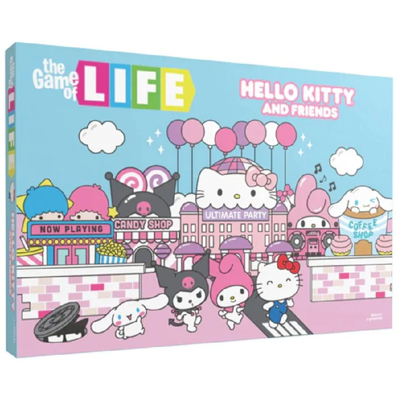 Puzzle - inspired nail art designs for fashionistas​ Hello Kitty the Game of Life