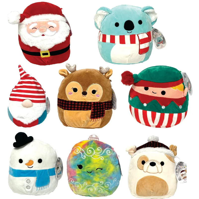 Unicorn plush toys with glittery accents​ Christmas Squishmallow 8 Inches, Assortment, 1 Count