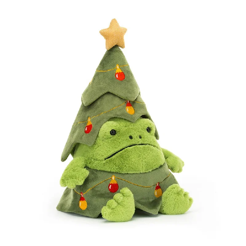 Interactive plush toys that talk and respond​ Christmas Tree Ricky Rain Frog