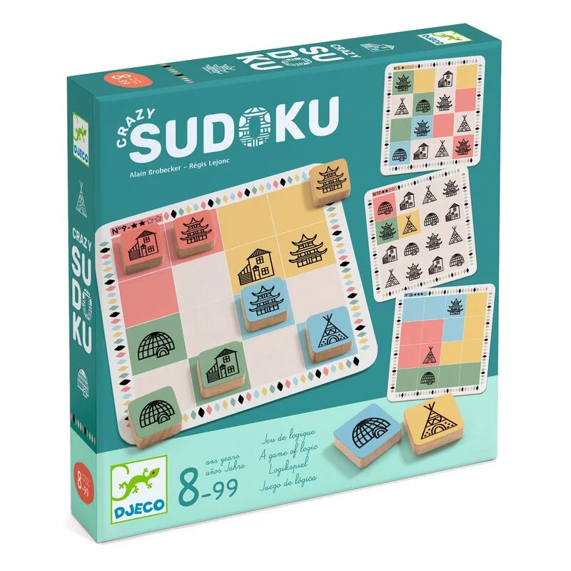 Puzzle - themed backpacks for carrying puzzle sets​ Crazy Sudoku Game