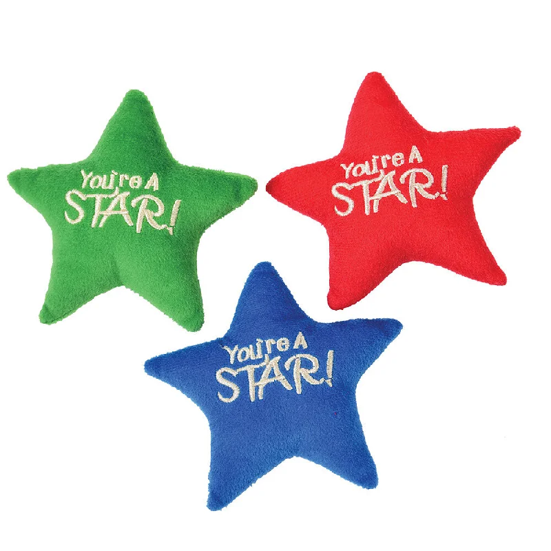 Plush toys for retirement parties with commemorative messages​ You're A Star Plush Toy (12 per Package)