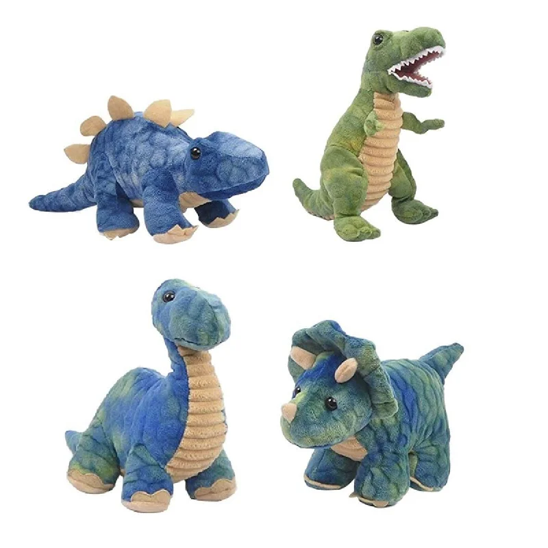 Plush toys for baby showers as unique gifts​ Dino-Mite Plush, 7.5 in, Assortment, 1 Count
