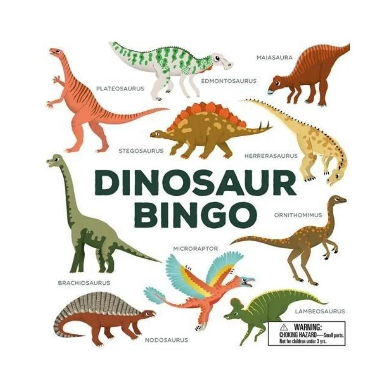 Puzzle - shaped wall clocks for timekeeping with style​ Dinosaur Bingo