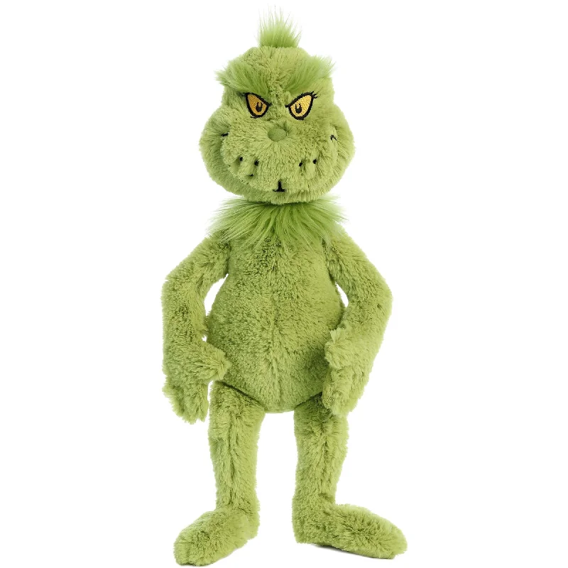 Plush toys for makeup lovers with makeup - palette - shaped accents​ Dr. Seuss: The Grinch, Grinch Plush, 16 Inches